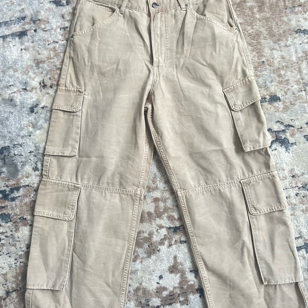 Men's Zara Tan Cargo Pants